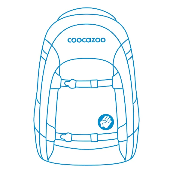 coocazoo Schulrucksack EVERY in schwarz – der leichte Minimalist